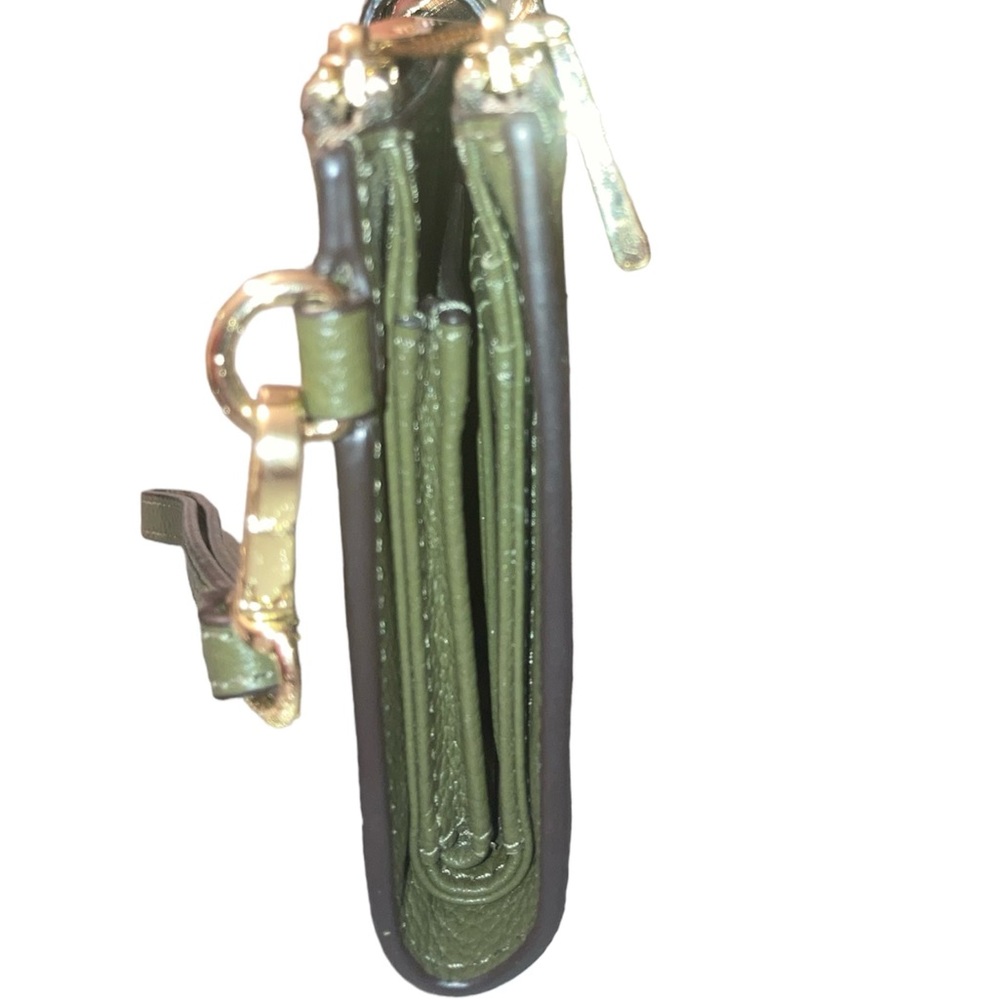 Traded* Like New! Michael Kors Olive Green Wristlet - Picture 5 of 6